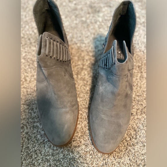 Vince Camuto Gray Booties - Picture 1 of 4